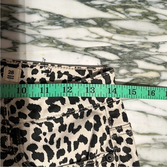 Miss Me Mid Rise Ankle Skinny Animal Print Jeans - Picture 11 of 12